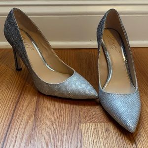 Badgley Mischka Shimmer Pumps